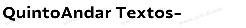 QuintoAndar Textos字体转换